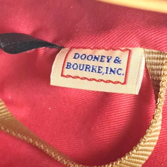 Dooney and Bourke O Ring Hobo Brown Nubuck Leather Bag Magnetic Closure Lined - Picture 10 of 16